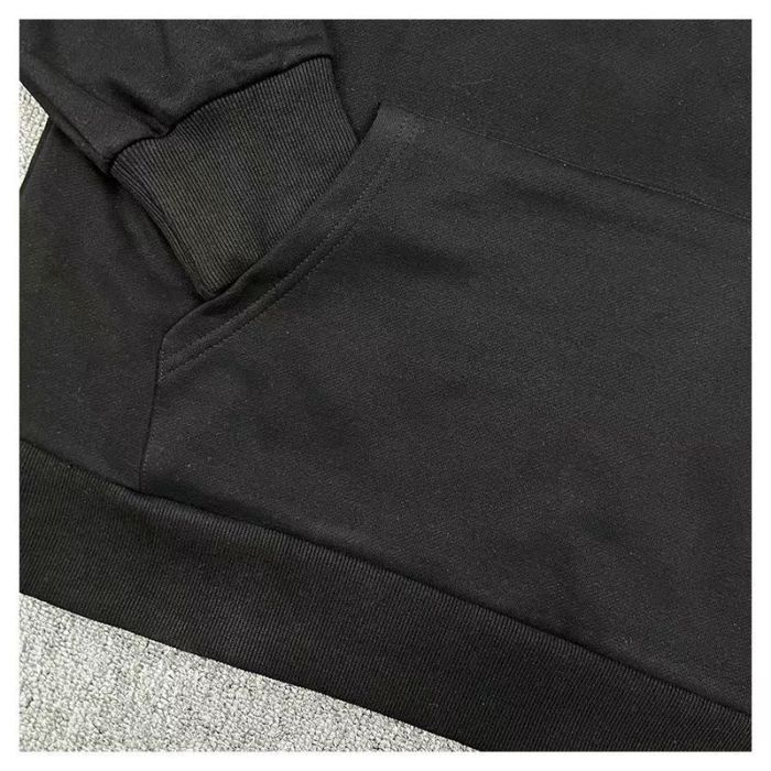 Cough Syrup Chest Two Tone Gradient Block Slogan Print Back Oversized Vertical Stack Contrast Letter Fleece Lined For Autumn & Winter Hoodie 29357857