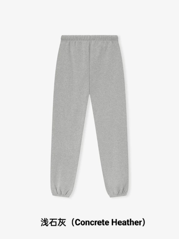 Fear Of God (Essentials) [Big & Tall for weights up to 220 lbs]1:1 quality version 3D Metal Logo Fleece Hoodie & Sweatpants Set 3 colors 28529877