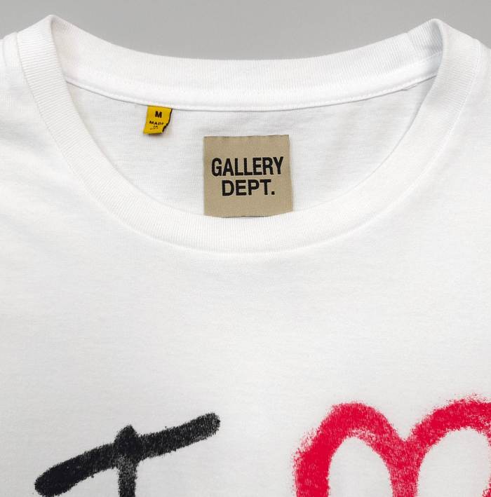GaIIery Dept. [Big & Tall for weights up to 220 lbs]1:1 quality version “I Love Paris” Screen-Printed Tee 29359027