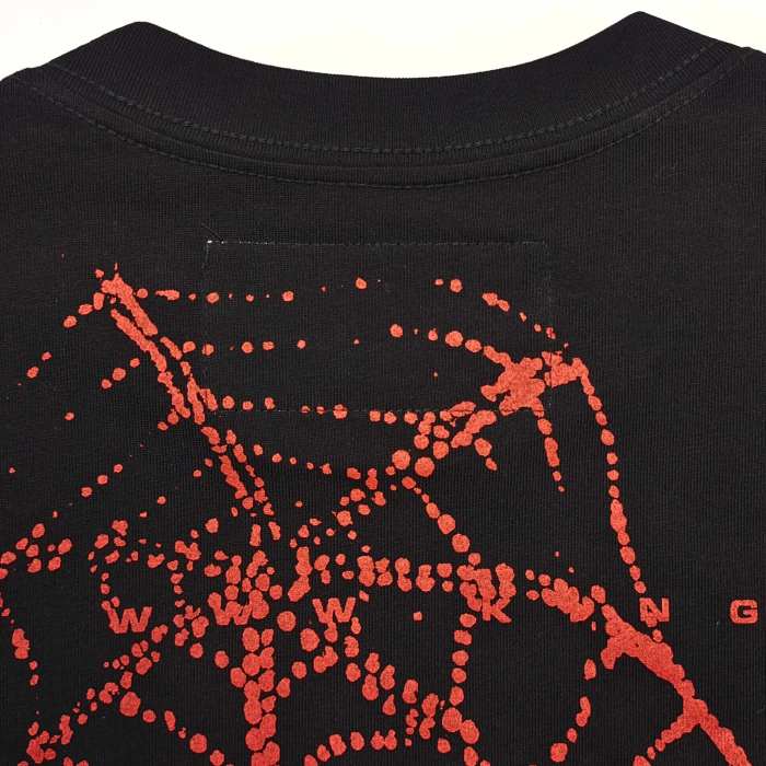 Sp5der [Big & Tall for weights up to 220 lbs]1:1 quality version Red mottled printed Tee 2 colors 29358993