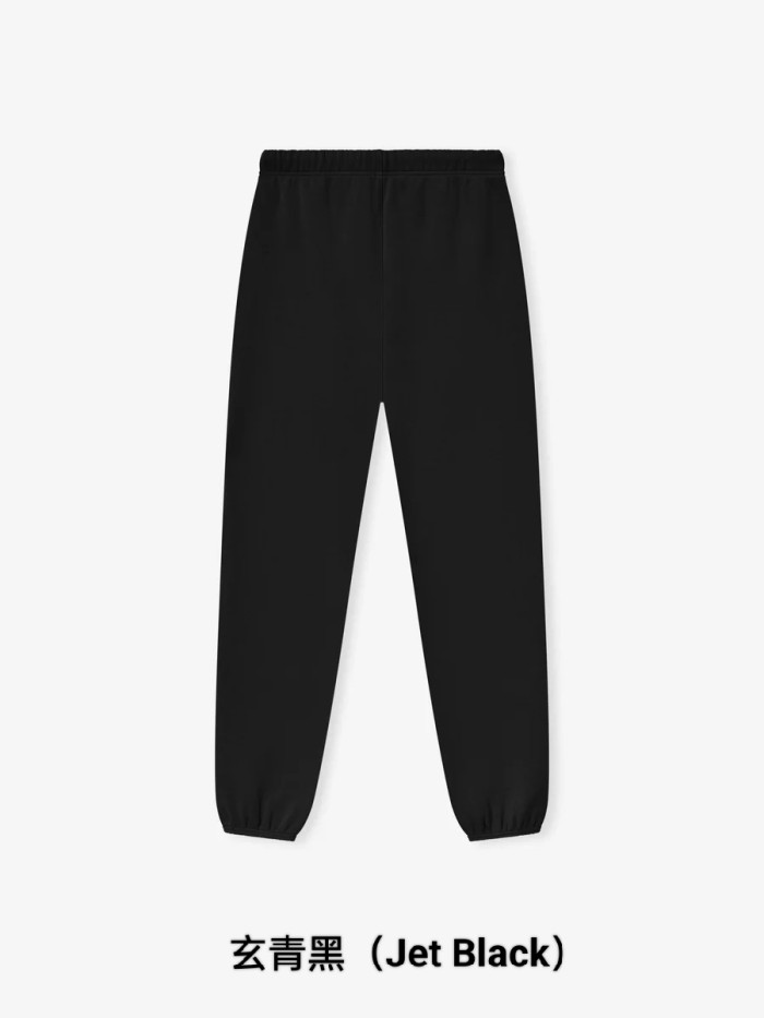 Fear Of God (Essentials) [Big & Tall for weights up to 220 lbs]1:1 quality version 3D Metal Logo Fleece Hoodie & Sweatpants Set 3 colors 28529877