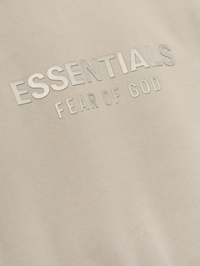 Fear Of God (Essentials) [Big & Tall for weights up to 220 lbs]1:1 quality version 3D Metal Emblem High Frequency Letter Print Zipper Hoodie 6 colors 29368216