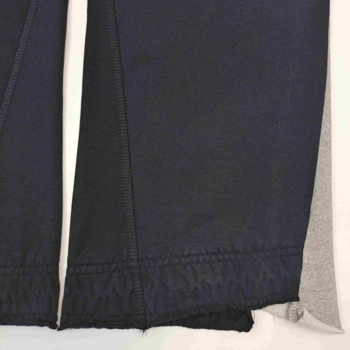 GaIIery Dept. [Big & Tall for weights up to 260 lbs]1:1 quality version Streetwear Black Gray Color Block Letter Print Zip Up Hoodie & Pants Set 29368165