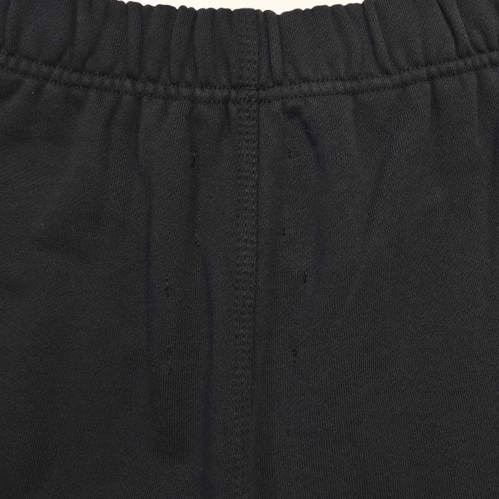 GaIIery Dept. [Big & Tall for weights up to 260 lbs]1:1 quality version Streetwear Black Gray Color Block Letter Print Zip Up Hoodie & Pants Set 29368165