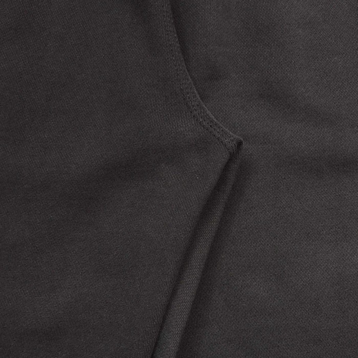 GaIIery Dept. [Big & Tall for weights up to 260 lbs]1:1 quality version Streetwear Black Gray Color Block Letter Print Zip Up Hoodie & Pants Set 29368165