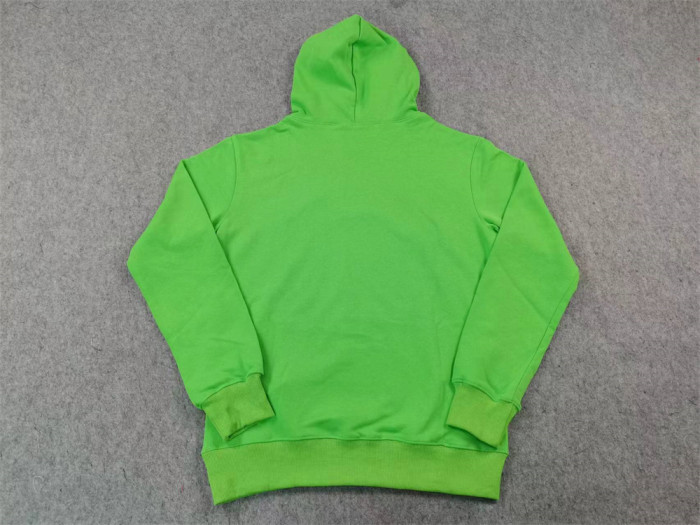 [50% Off]Young Thug Sp5der-White letters green hoodie 18850717