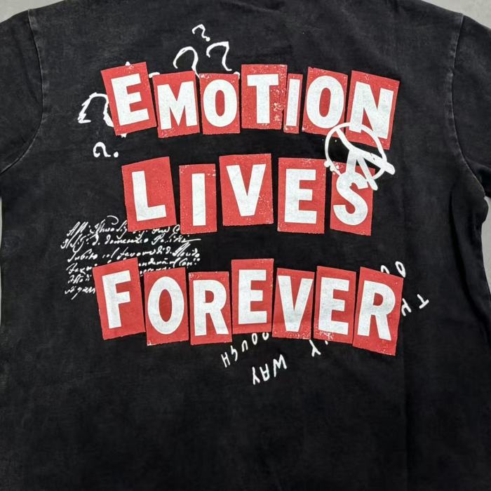 Mixed Emotion Rock Celebrity Photo Poster Collage Print T-shirt 29370505