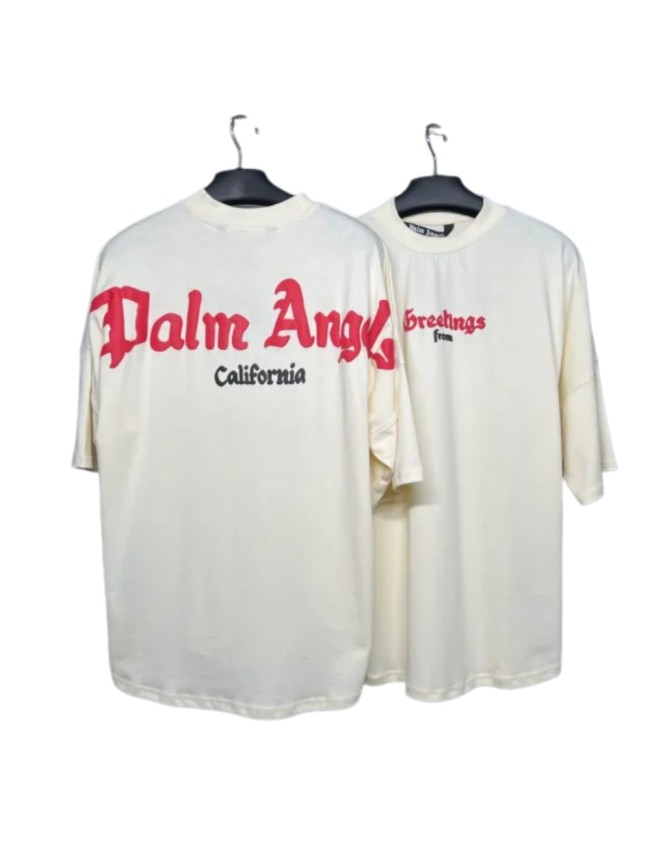 [50% Off]Foamed red big letter short sleeve 18937230