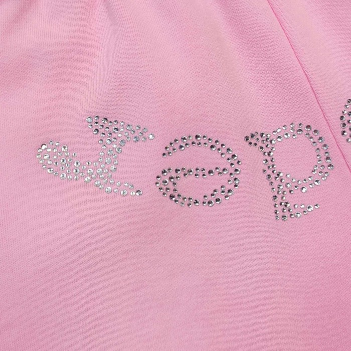 Sp5der [Big & Tall for weights up to 220 lbs]1:1 quality version Streetwear Rhinestone Spider Web Print  Hoodie & Shorts Set 29371984