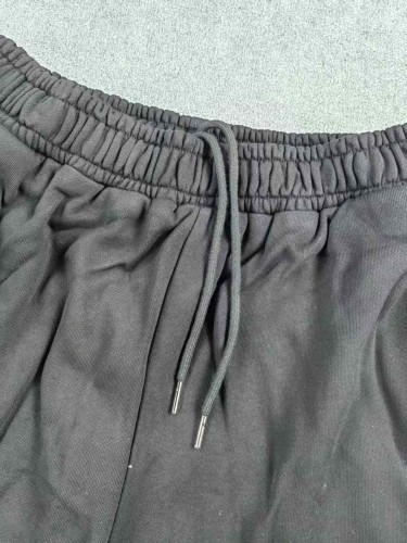Palm Angels Coconut Alphabet Washed Black Shorts