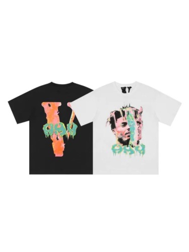 [50% Off]Vlone x Juice Wrld Split like short sleeves 21255629