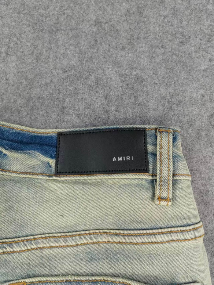 1:1 quality version 28143160 Side Bone Embroidered Jeans