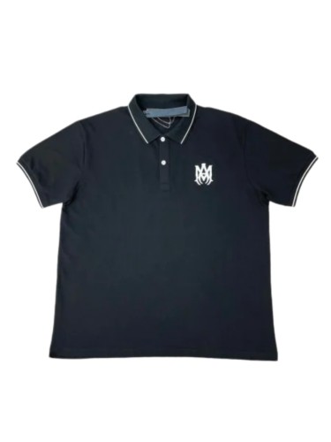 [50% Off]1:1 quality version  Embroidered logo beaded cotton Polo shirt with short sleeves 20247427
