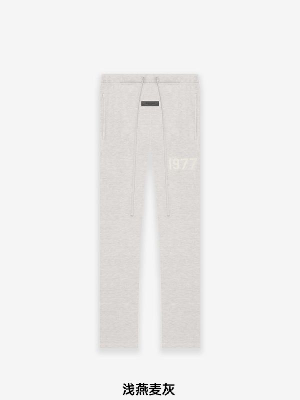 [50% Off][Big & Tall for weights up to 220 lbs]1:1 quality version 1977 flocking printed Straight cylinder pants 21211793