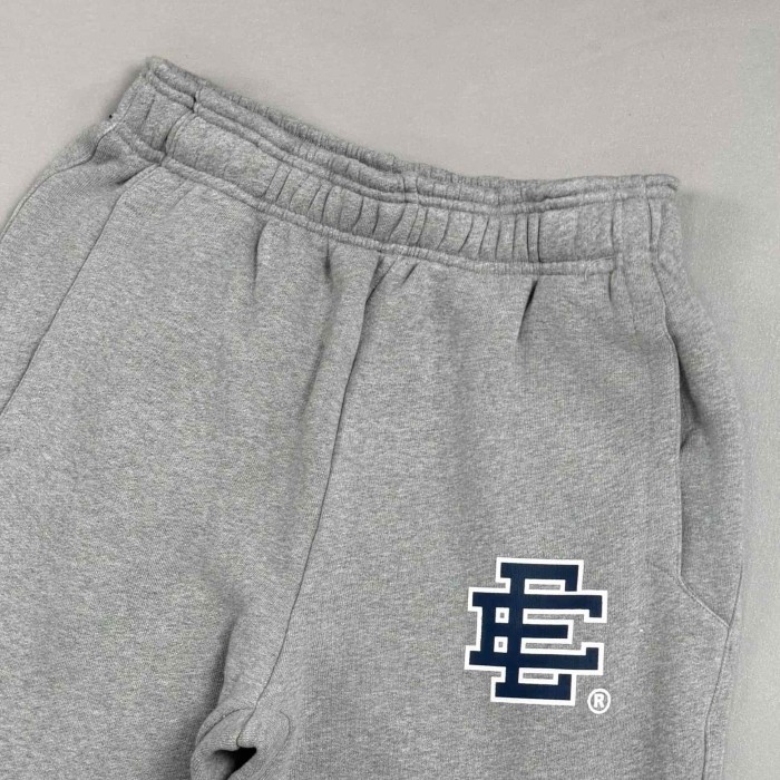 Eric Emanuel 1:1 quality version Streetwear Chest Monogram And Side Lightning Graphic Print Hoodie & Pants Tracksuit Set 2 colors 29375014