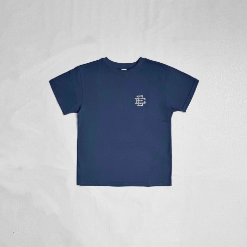 Eric Emanuel 1:1 quality version Retro Casual Small Rhinestone Emblem Print Relaxed Fit Basic Cotton Tee 3 colors 29374979