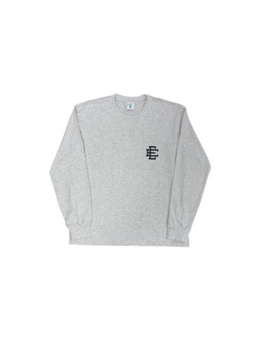 Eric Emanuel 1:1 quality version Retro Casual Front Chest Monogram Badge Print Long Sleeve T-Shirt 29375005