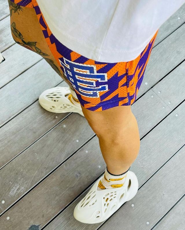 Eric Emanuel Streetwear Houndstooth Full Print Loose Fit Breathable Mesh Athletic Shorts 3 colors 29374966