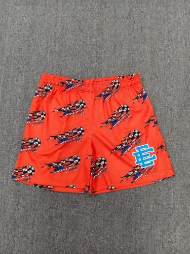 Eric Emanuel Streetwear All Over Dart Print Loose Fit Breathable Mesh Athletic Shorts 2 colors 29374886