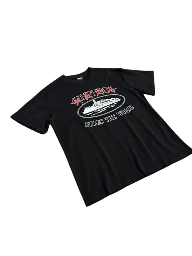 [50% Off]Star Castle Print Short Sleeve tee 2 colors 22522338