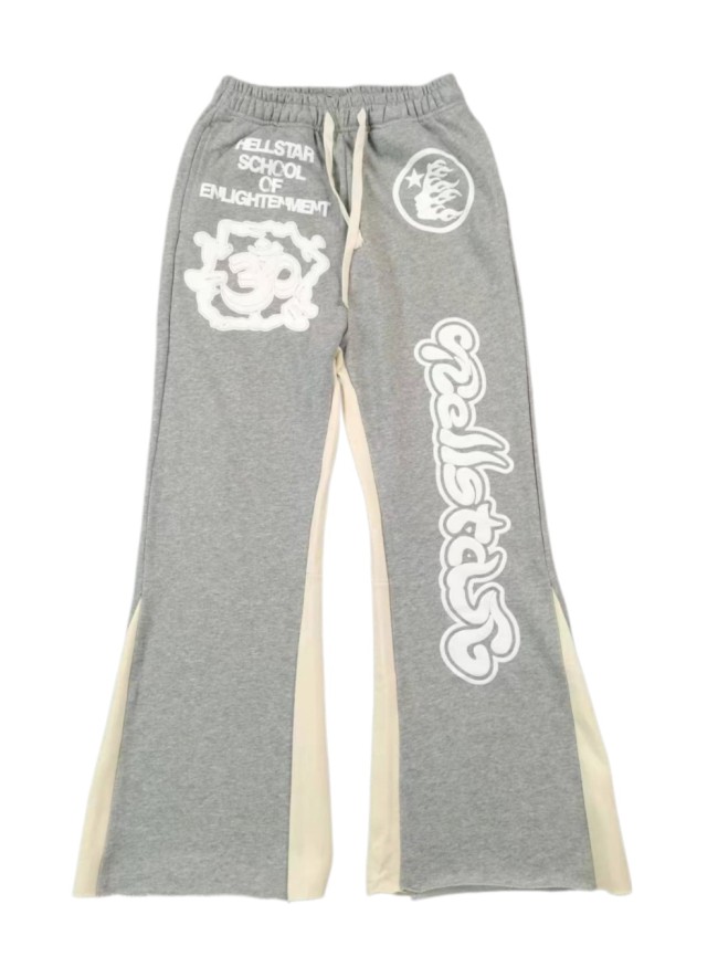[50% Off]1:1 quality version Half Face Logo Duplex Sweatpants 22714129
