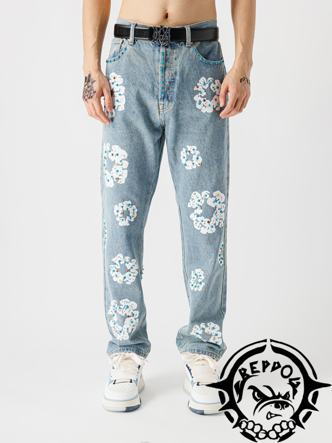 [50% Off]1:1 quality version Cottonwood & Gemstone Jeans 2 colors 22389424
