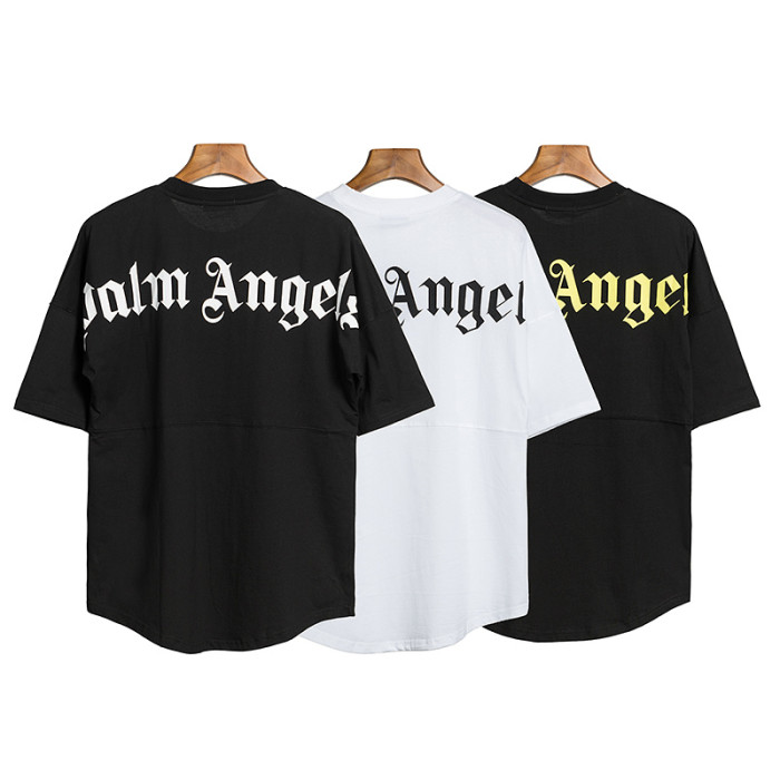 [50% Off]Palm Angels Simple English letter print short sleeve 22717741