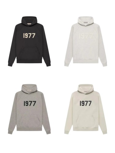[50% Off][Big & Tall for weights up to 220 lbs]1:1 quality version 1977 Flocked digital print hoodie 4 colors 21642487