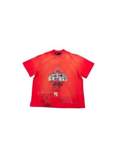 Paly Hollywood Jersey Devil Rhinestone Print Washed Version Tee 28756307