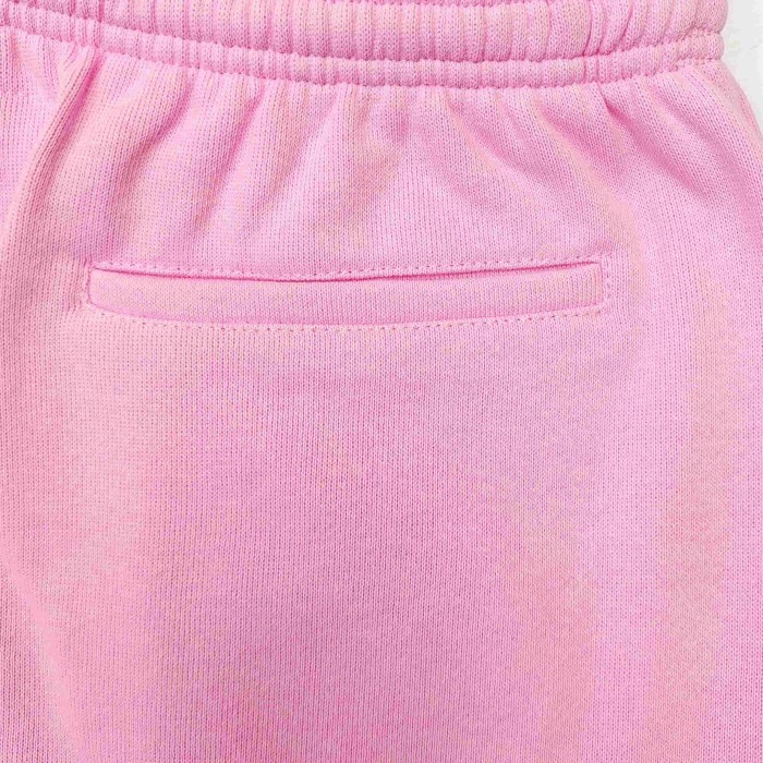 Sp5der [Big & Tall for weights up to 220 lbs]1:1 quality version 3D Letter Embroidered Rhinestone Stud Pink Zip Up Hoodie & Pants Set 29382871