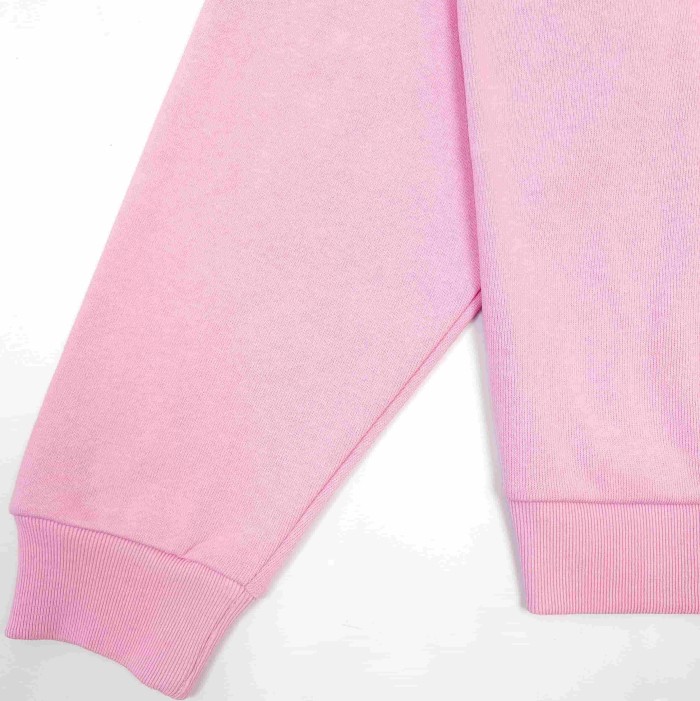 Sp5der [Big & Tall for weights up to 220 lbs]1:1 quality version 3D Letter Embroidered Rhinestone Stud Pink Zip Up Hoodie & Pants Set 29382871