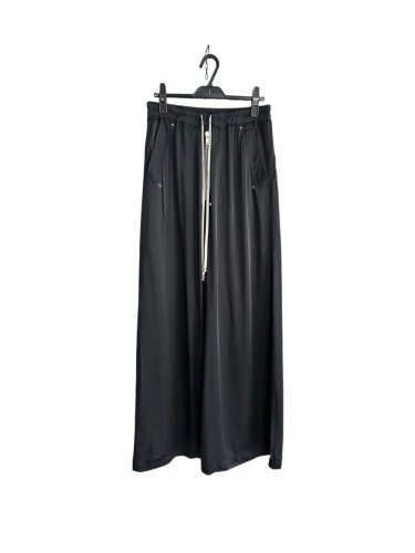 Rick Owens 1:1 quality version Autumn Winter Acetate Drawstring Elastic Waist Loose Wide Leg Pants  29384162