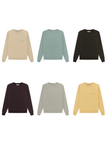 [50% Off][Big & Tall for weights up to 220 lbs]1:1 quality version Flocked 3d Letter Pullover Sweatshirt 6 colors 22832657