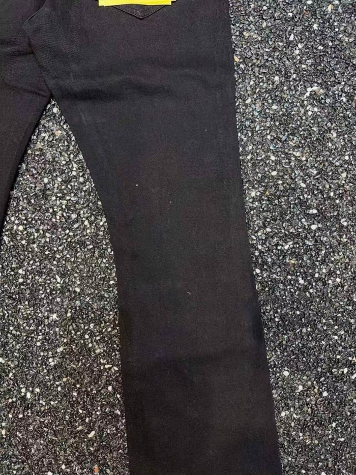 Guapi 1:1 quality version Starry Sky Gradient Star Rhinestone Slim Flare Denim Jeans 29385429