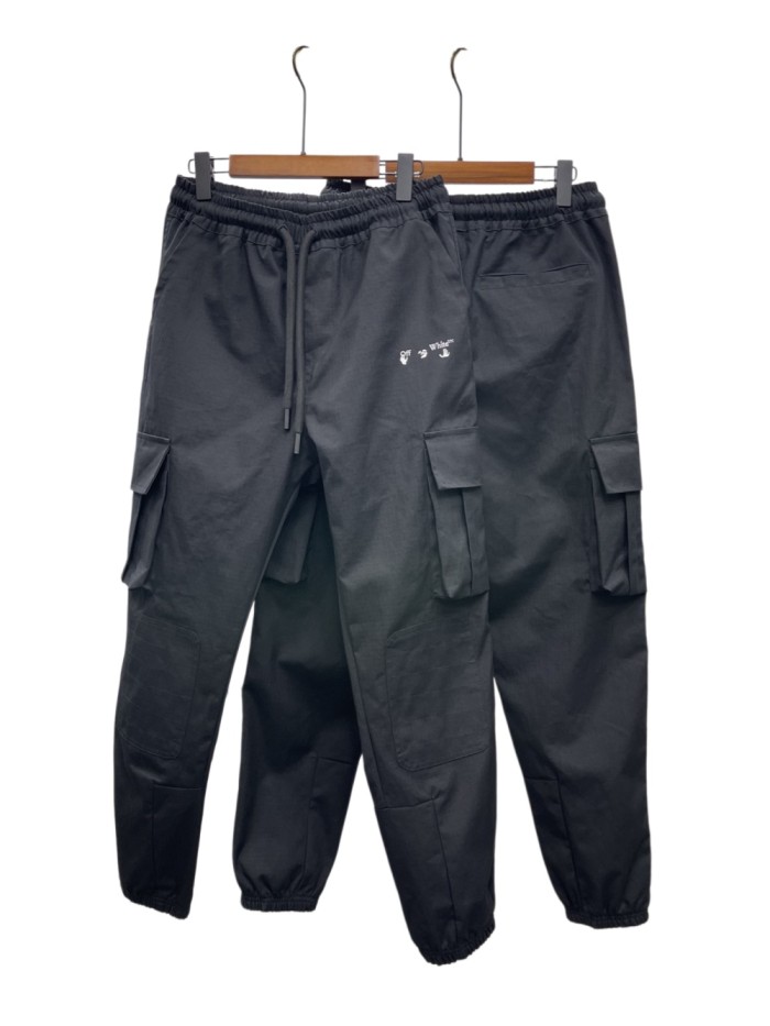 [50% Off]1:1 quality version Embroidered Slogan Logo Work Pants 231115019