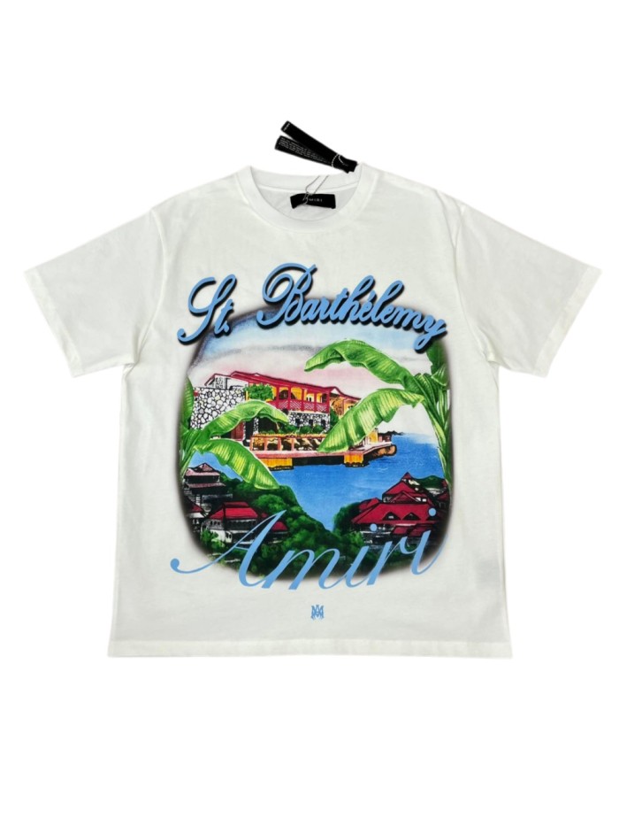 [50% Off]1:1 quality version New Seascape Short Sleeve Tee 23117436