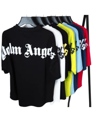 [50% Off]Palm angels foaming printing logo tee 16824003