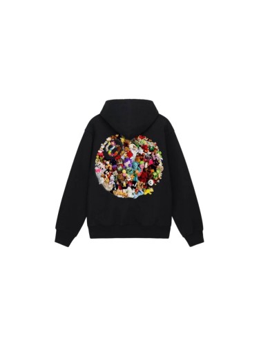 [50% Off]1:1 quality version Dolls 8 Ball Monogrammed Hoodie black grey 22968645
