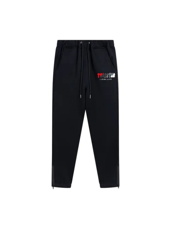 [50% Off]Gradient Letter Towel Embroidered Hooded Sweatpants 2 colors 25158705