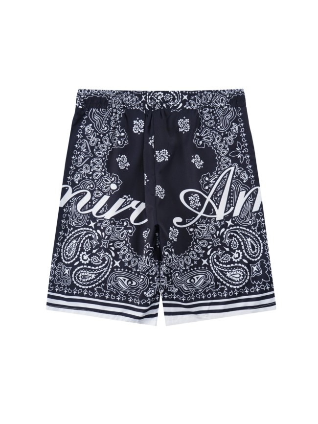 [50% Off]Classic Floral Colorblock Couple's Printed Shorts 2 colors 25049519