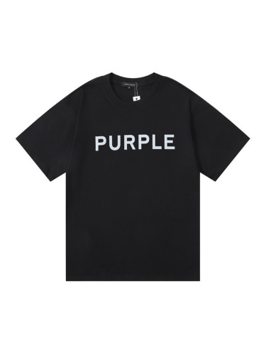 [50% Off]Purple Brand Basic Letter tee 2 colors 25163586