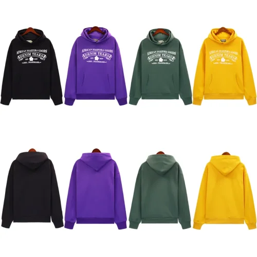 [50% Off]Denim Tears Vintage Chest Print Hooded Sweatshirt 4 colors 25002491