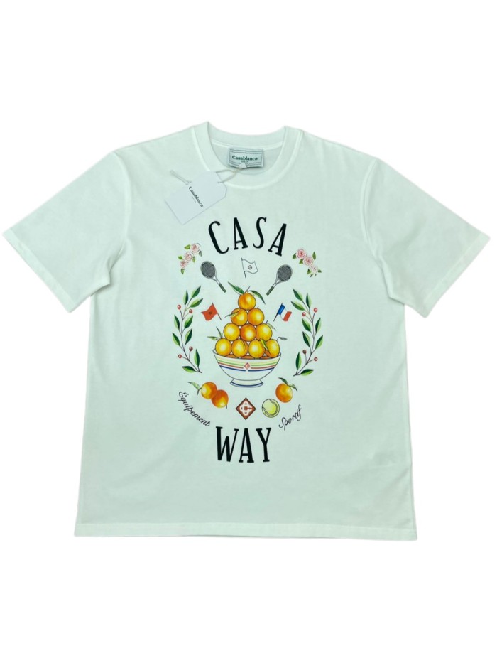 [50% Off]1:1 quality version Fruit Plate Print tee 24990760
