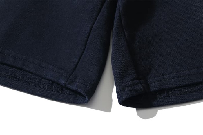 Hellstar Studio Retro Street Front Flame Side Print Circular Logo Graphic Sweat Washed Shorts 5 colors 29396572