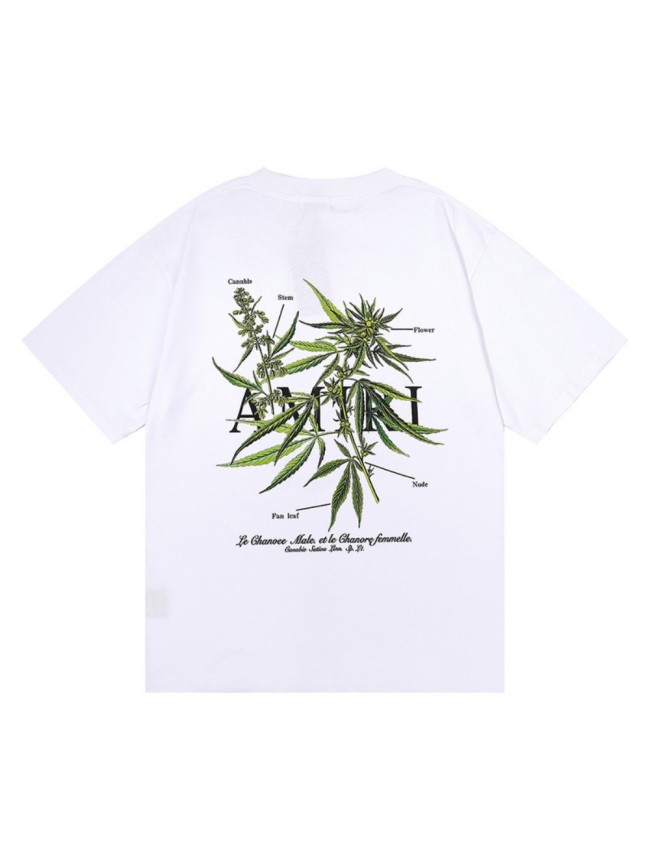 [50% Off]Green Leaf Print tee 2 colors 25166360