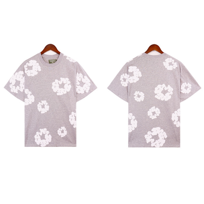 [50% Off]Denim Tears Simple Kapok tee 25215828