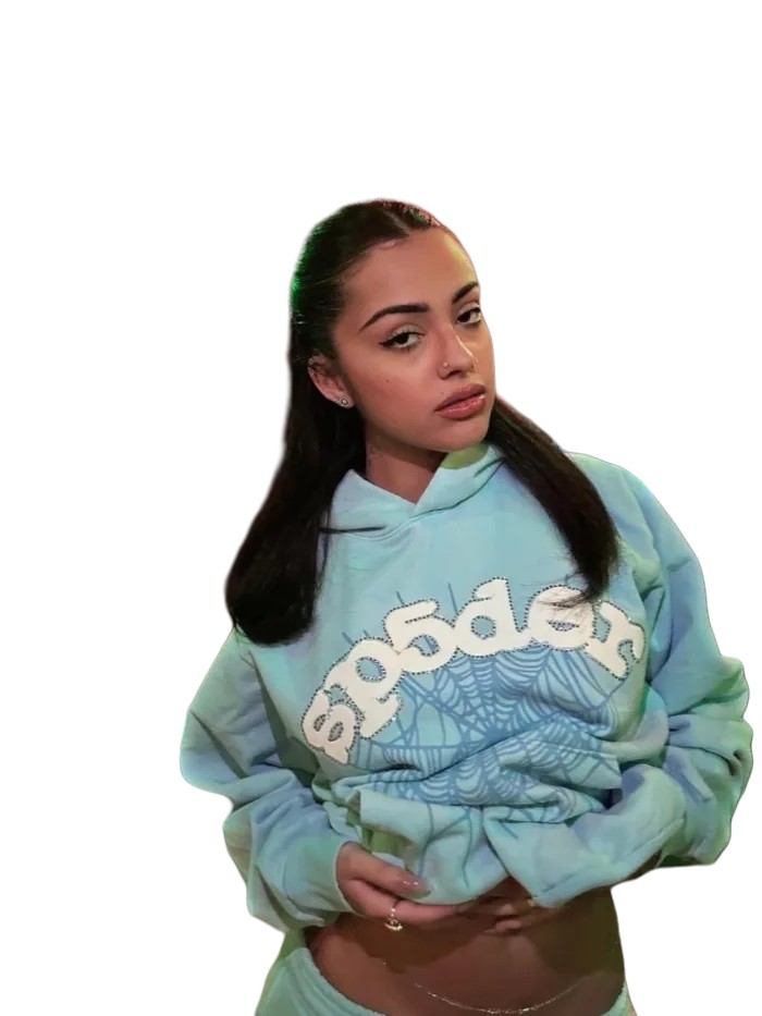 [50% Off]Sp5der 1:1 quality version Aussie Diamonds Stereo Foam Print Hoodie 25364562