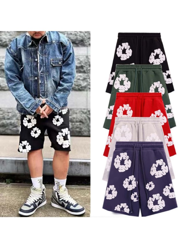 [50% Off]Denim Tears Simple Kapok Shorts 5 colors 25201438