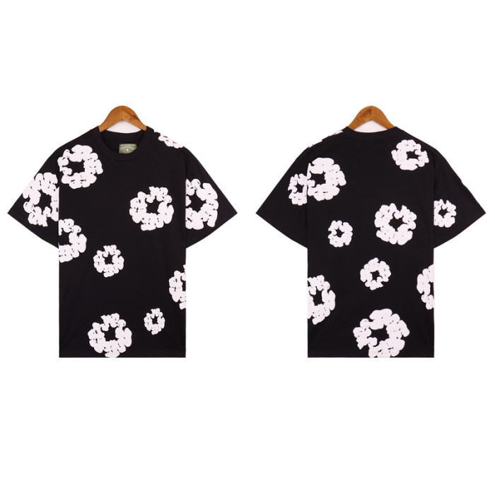 [50% Off]Denim Tears Simple Kapok tee 25215828