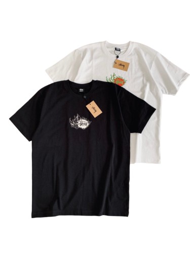 [50% Off]1:1 quality version Year of the Dragon Printed Short Sleeve Tee 2 colors 25393079